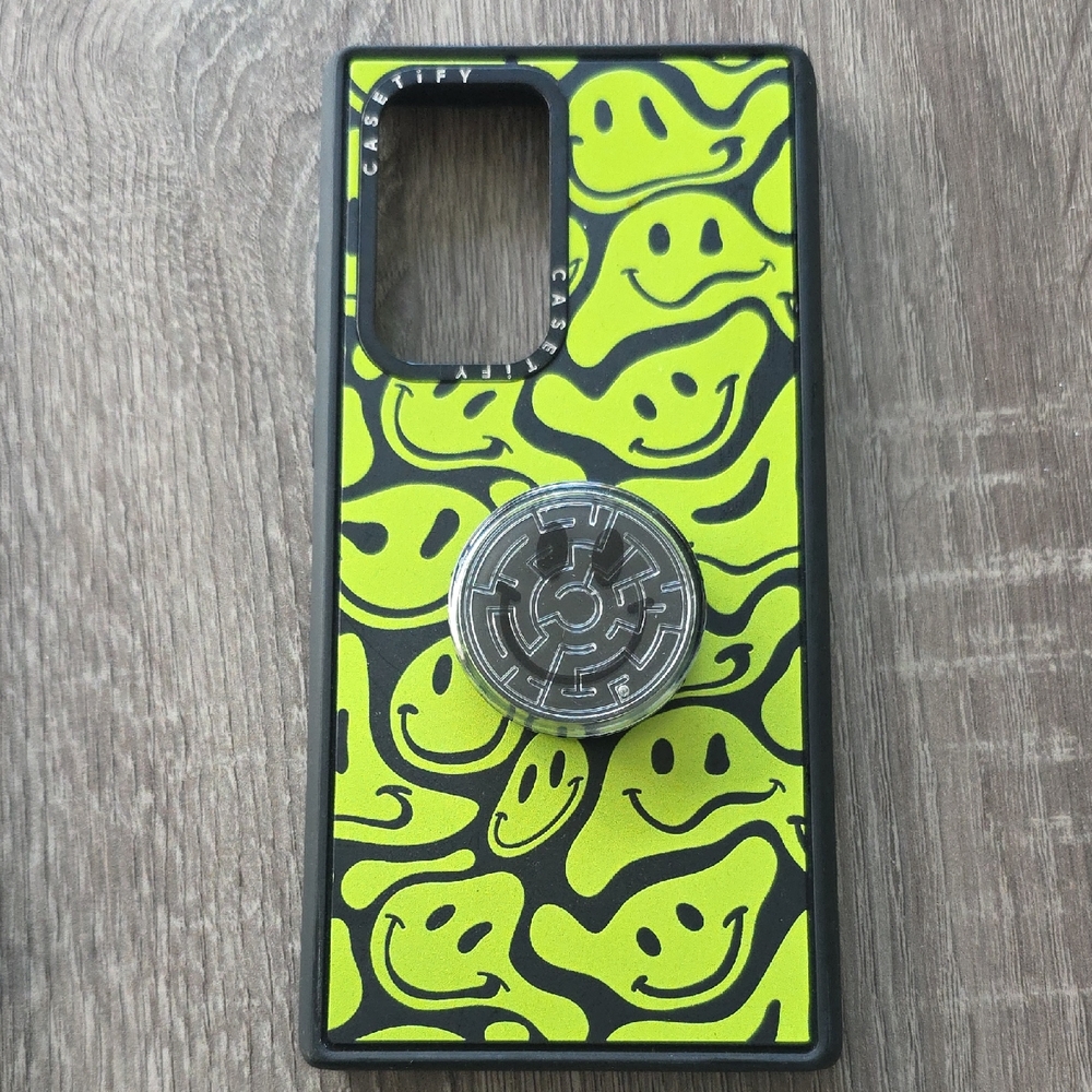 Casetify Neon Smiley Face Phone Case